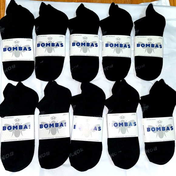10 pair bombas socks